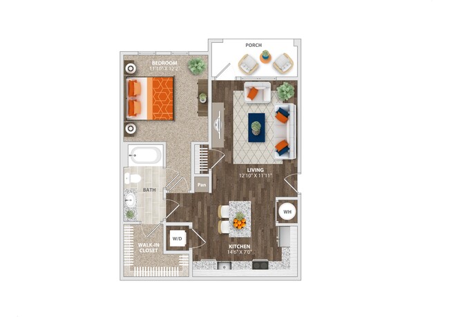 Floorplan - Trelago Apartments