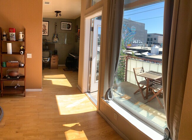 Office and balcony. - 3101 Blake St