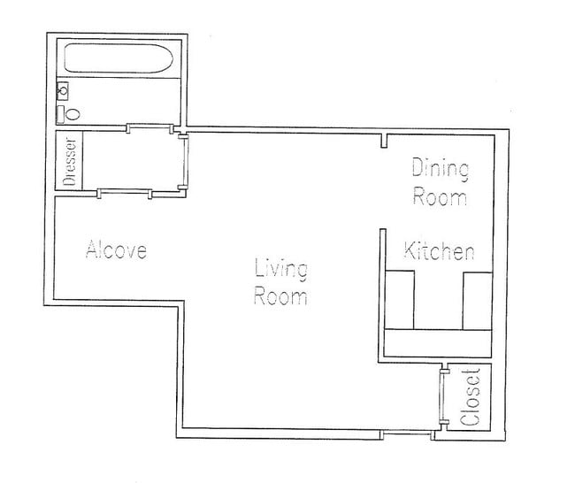 Floorplan - The Belmont Apartments
