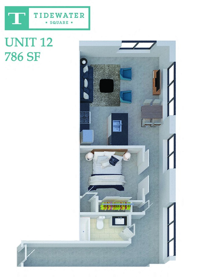 Floorplan - Tidewater Square