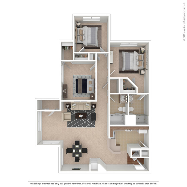 The Chelsea 3D Furnished - Windsor Crossing Apartments