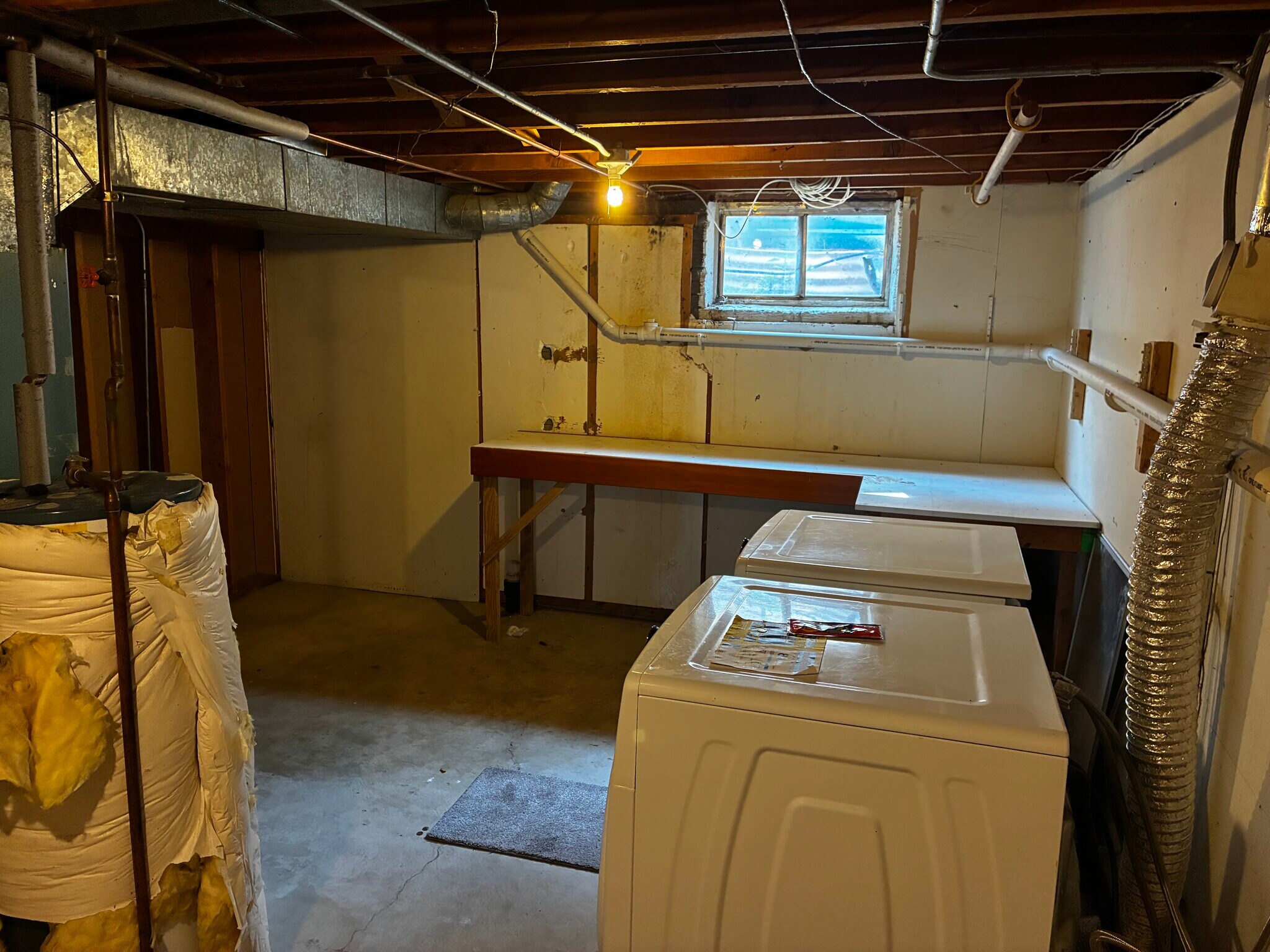 Another view of the unfinished portion of the basement - 1205 Randolph St