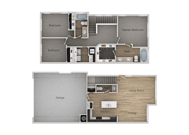 Floorplan - Sage Apartments and Townhomes