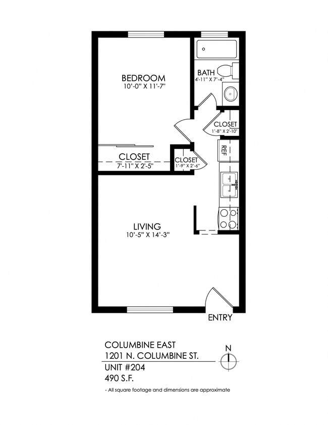 Floorplan - Columbine East