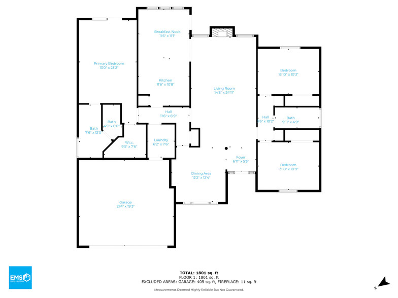 Floor Plan - 12 Hopeland Dr