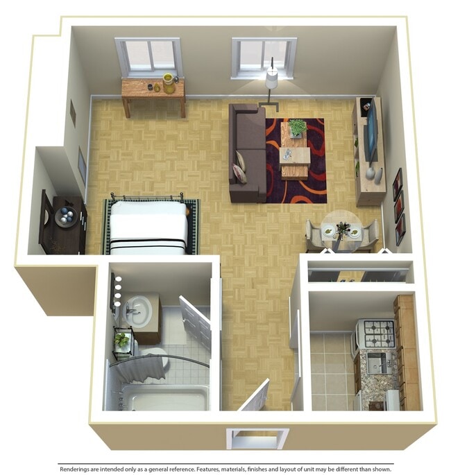 Floorplan - Triangle Towers