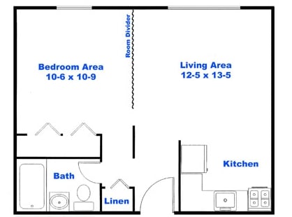 Studio - Royal Park Apartments
