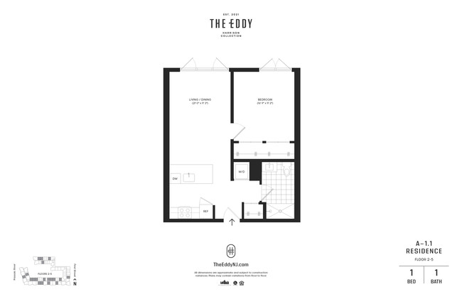 Floorplan - The Eddy