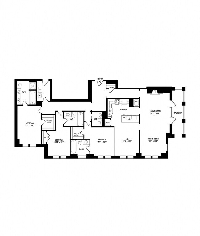 Floorplan - The Woodley