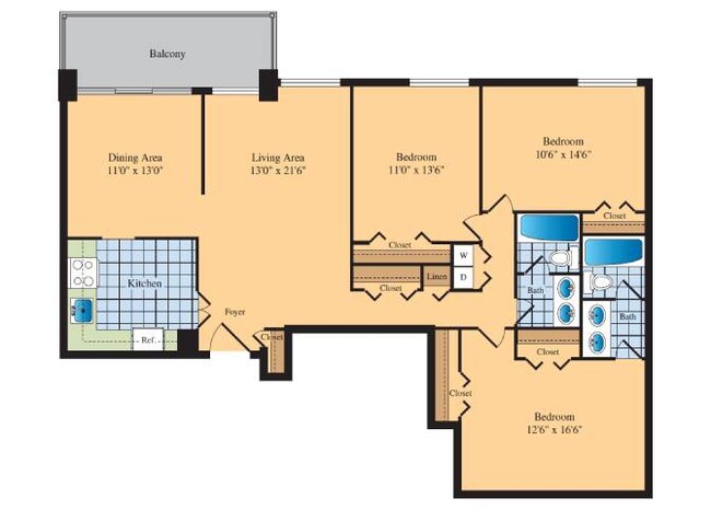 Floorplan - The Ashby at McLean