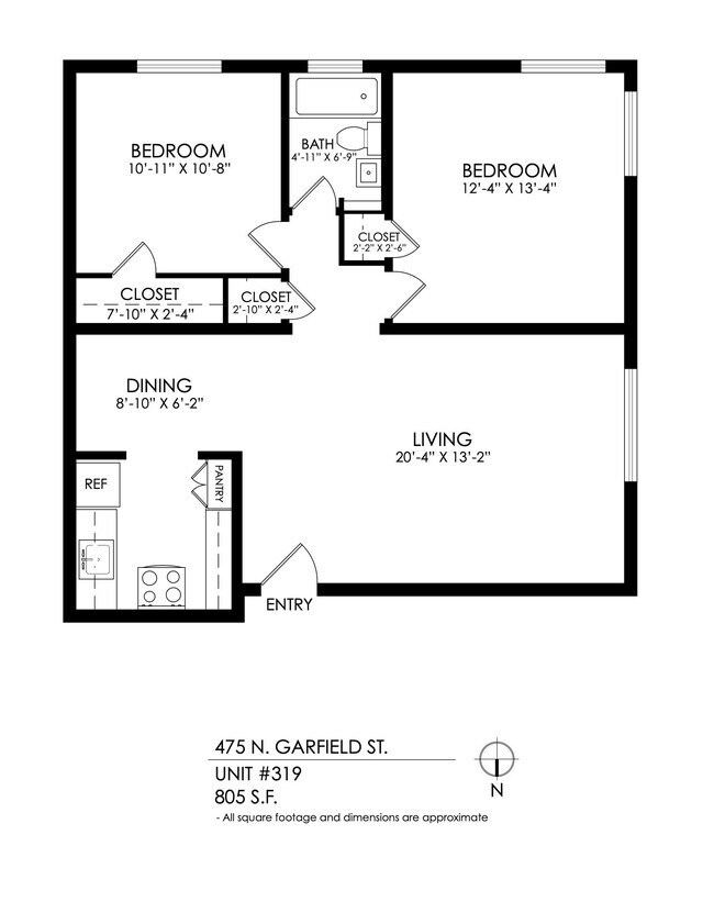 Floorplan - 475-501 Garfield