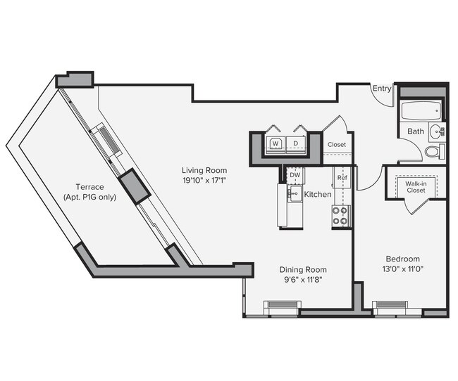 Floorplan - Avalon Riverview South Tower