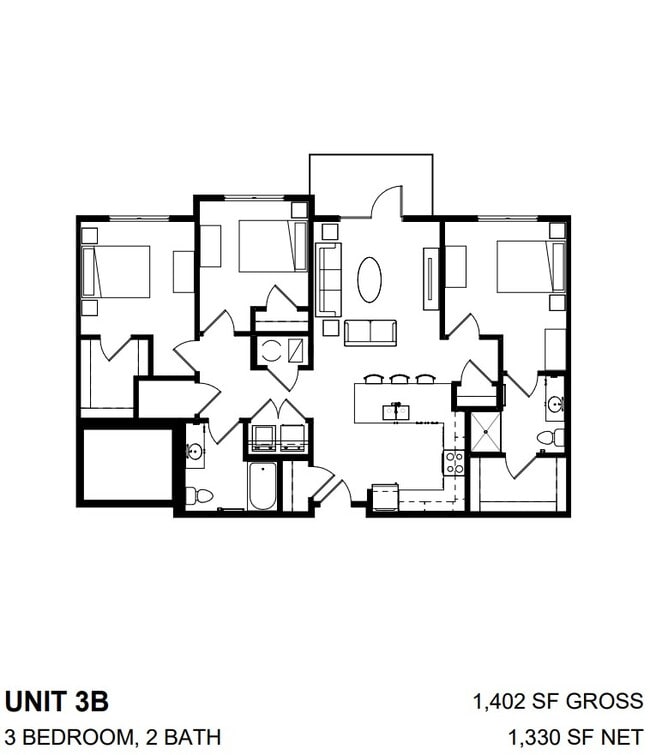 Floorplan - Pointe on 88th