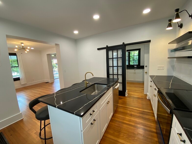 kitchen from window seat - 648 S Champion Ave