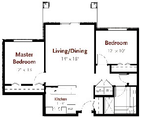 Floorplan - Glenmont Abbey Village Active Adult Living