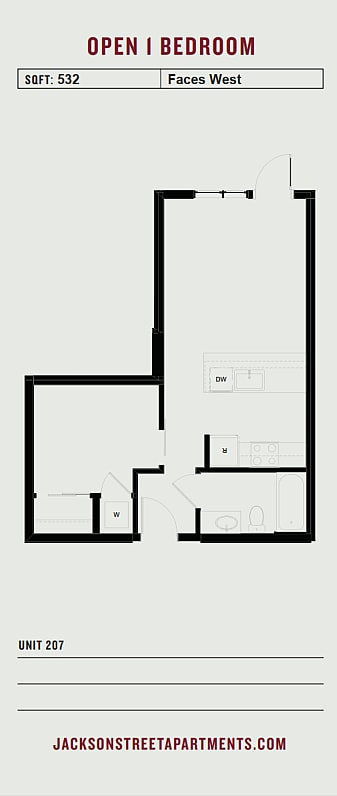 Floorplan - Jackson Street