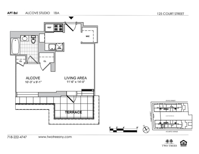 Floorplan - Court House Apartments