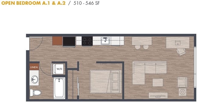 Floorplan - Metroline Flats