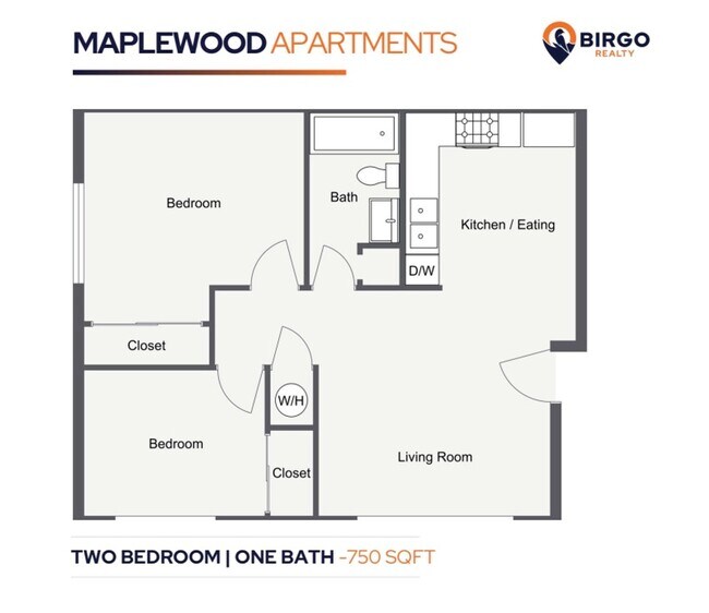 Floorplan - Maplewood Apartments