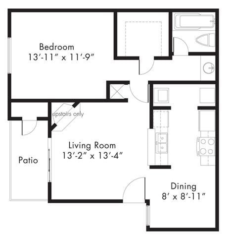 Floorplan - Aviare Place Apartments
