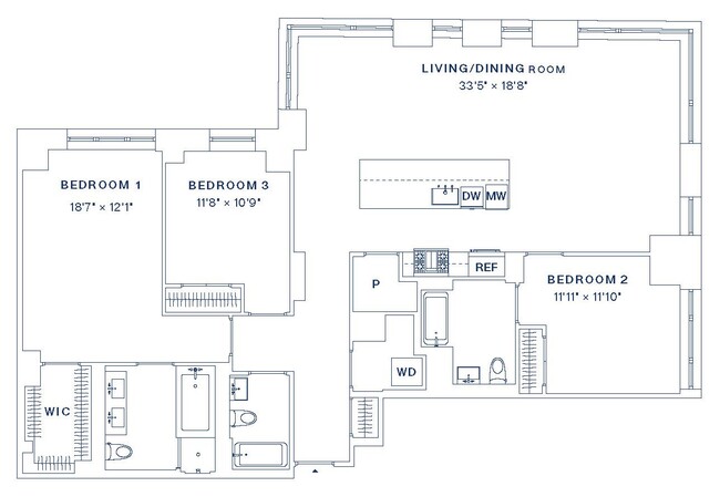 Floorplan - 222 W 80 Street