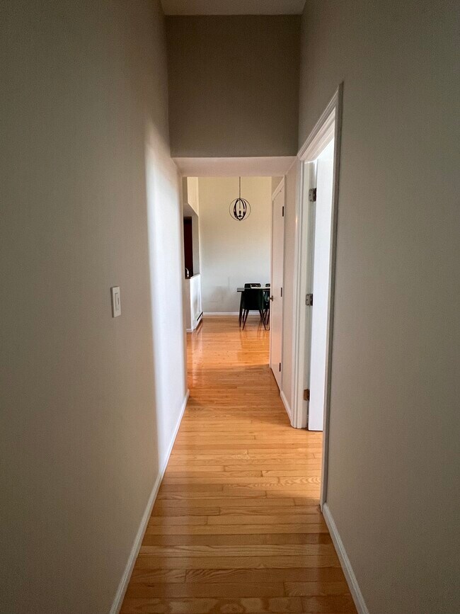 hallway facing livngroom - 350 W 4th St