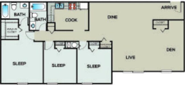 Floorplan - Greenwood at Ashley River