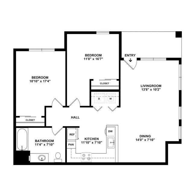 Floorplan - Bar Triangle