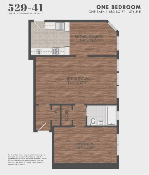 Floorplan - 529-41 W Wellington