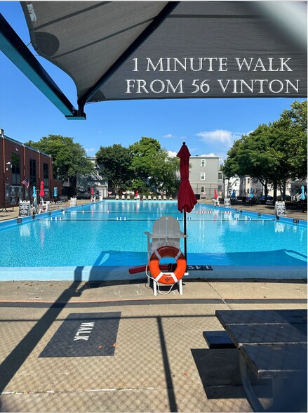 Life guards on duty whenever pool is open - 56 Vinton St