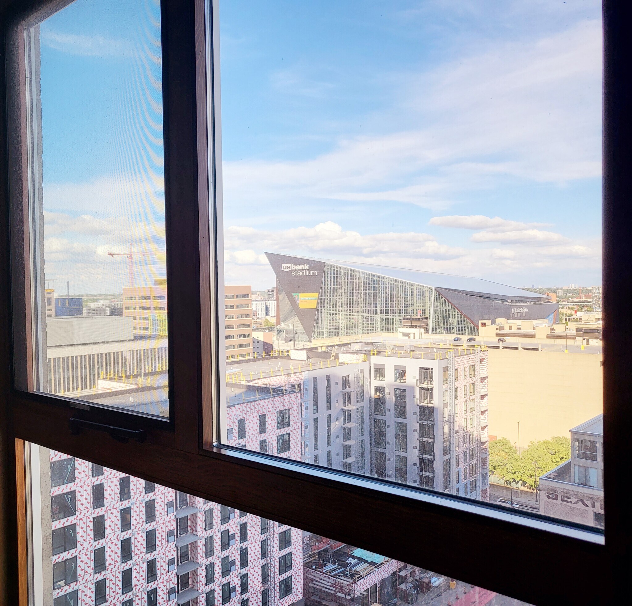 View from unit windows - 433 S 7th St
