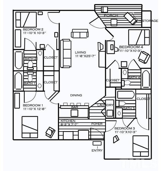 Building Photo - Room in Condo on Crab Orchard Dr