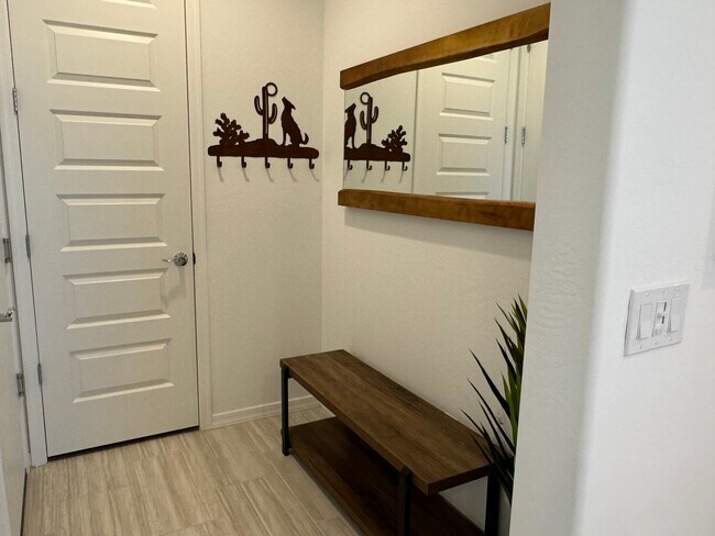 Entry from two car garage - 8908 W Oregon Ave
