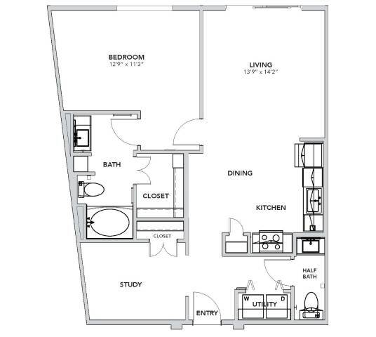 Floorplan - Cypress at Trinity Groves