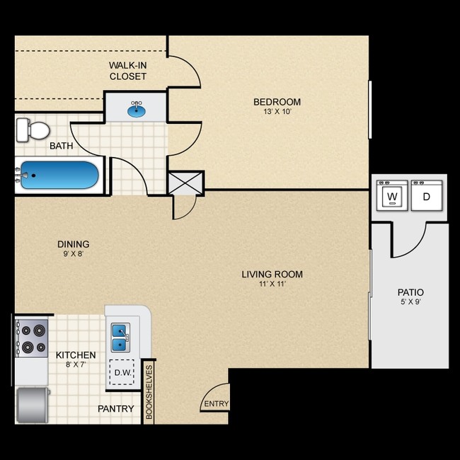 Laguna A - La Paz Apartments