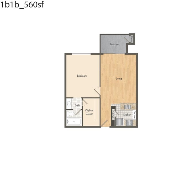 Floorplan - Timbercreek Apartments