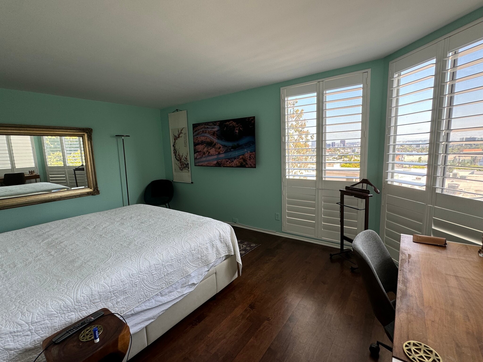 Master bedroom with view and privacy - 8530 Holloway Dr
