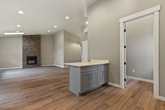 Kitchen (with attached Pantry/Laundry Room, Living and Dining Room (Open Space Floor Plan) - 1563 Mt Baker Hwy