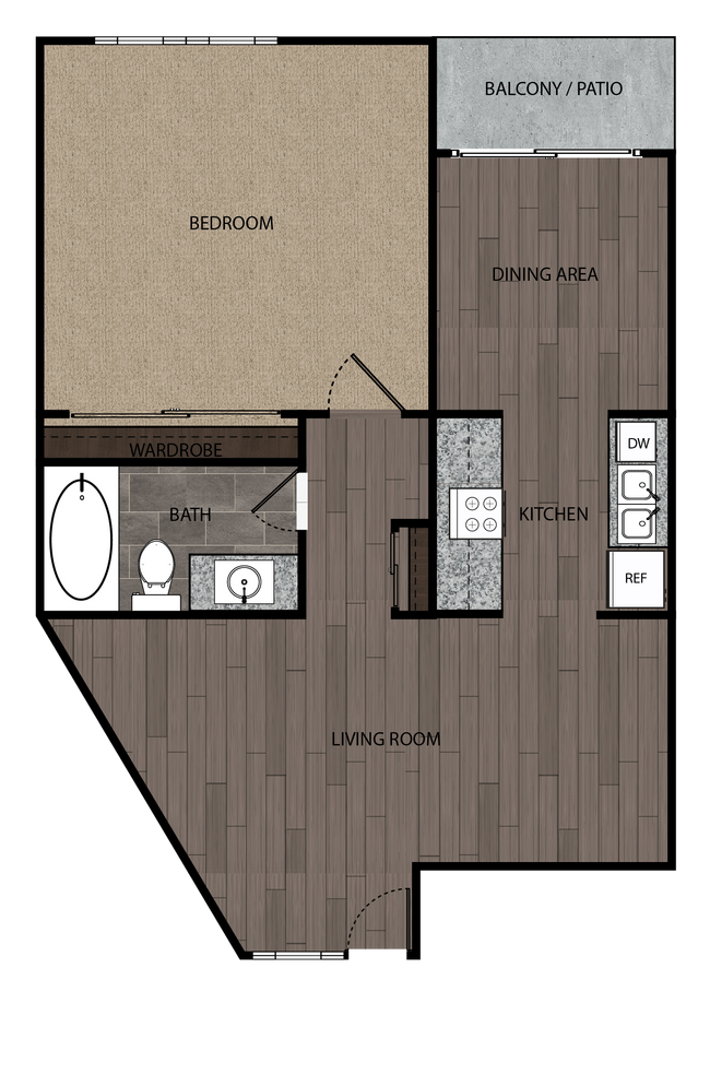 Floorplan - Vue at Montrose