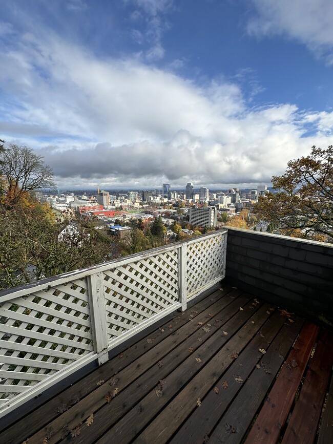 3rd floor north balcony & view - 1687 SW Montgomery Dr.