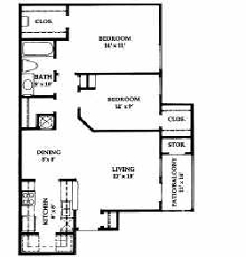 2BR/1BA - Canfield Lakes