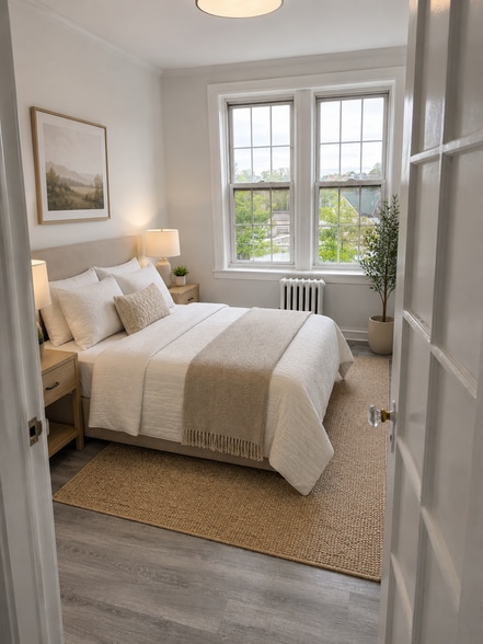 Bedoom Virtually Staged - 351 Greenwich Ave