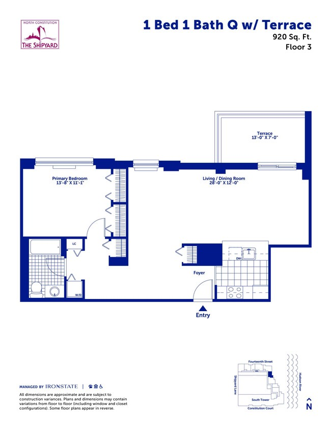 Floorplan - The North Constitution