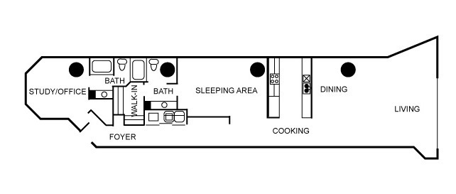 Floorplan - South Side On Lamar