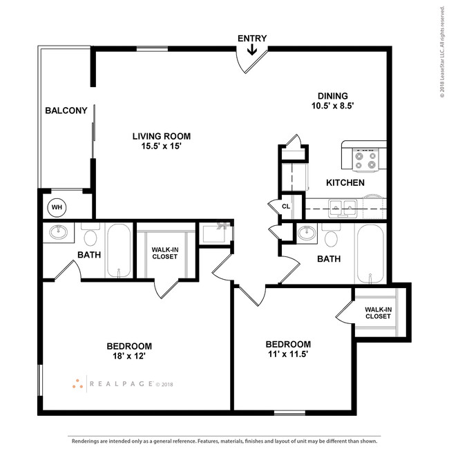 Floorplan - Armon Bay Apartments