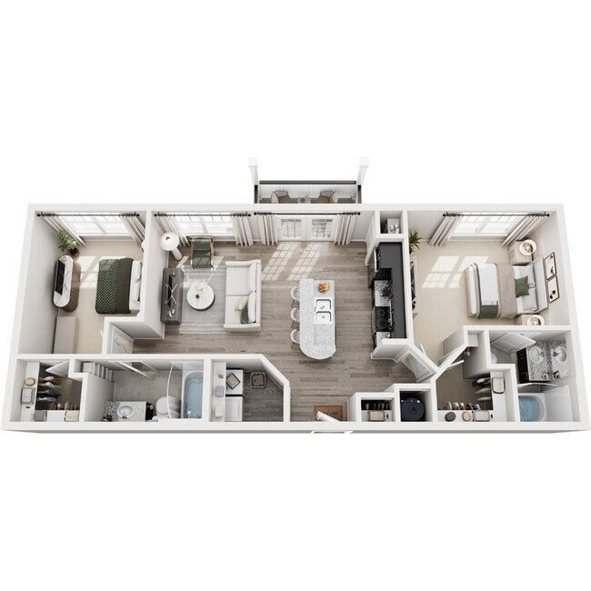 Floorplan - The Hamilton at Fishers