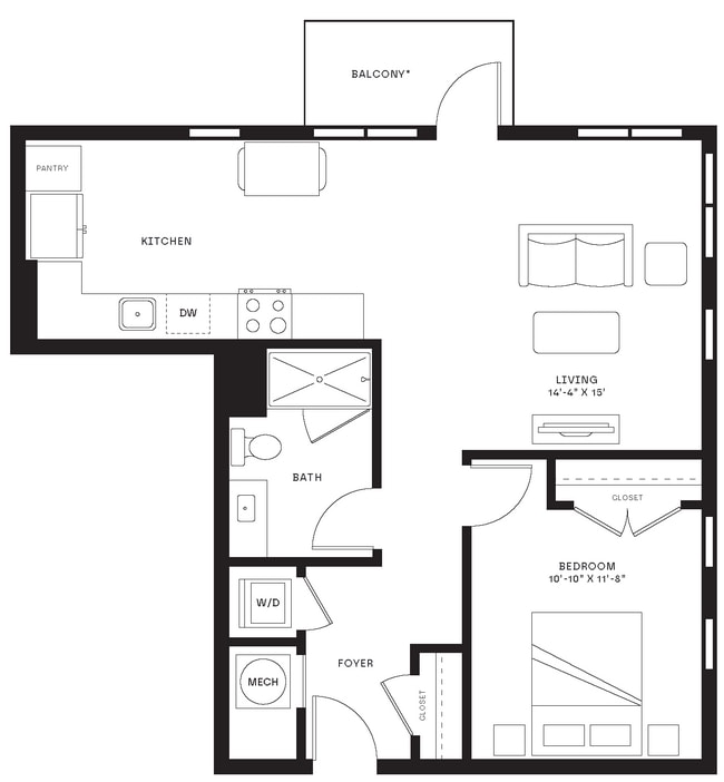 Floorplan - St. Albans Lofts