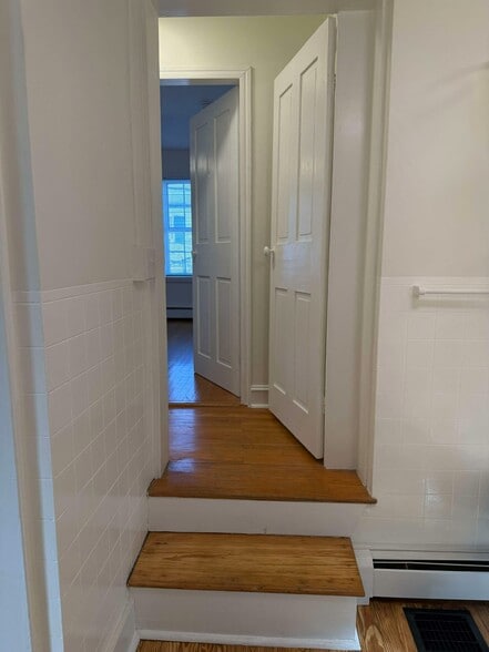 Hallway from Bathroom to Bedroom - 344B W Patrick St