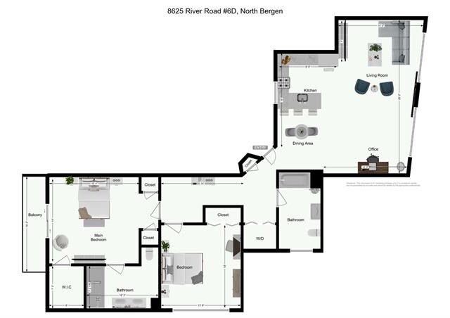 Floorplan - 8621 River Rd