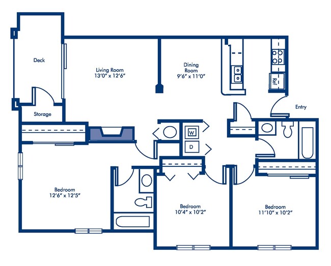 Floorplan - Crossings at Russett